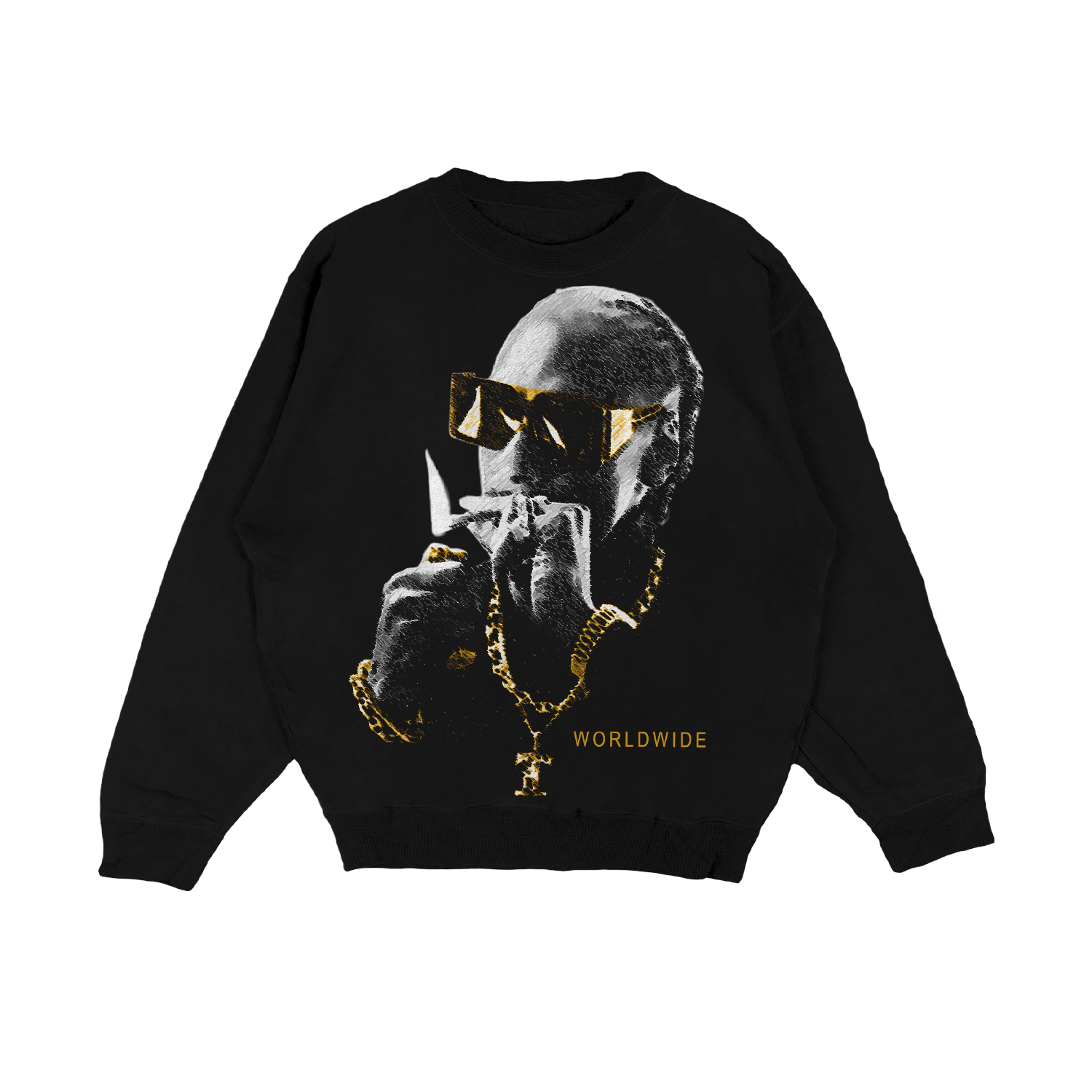 Black Snoop Crewneck